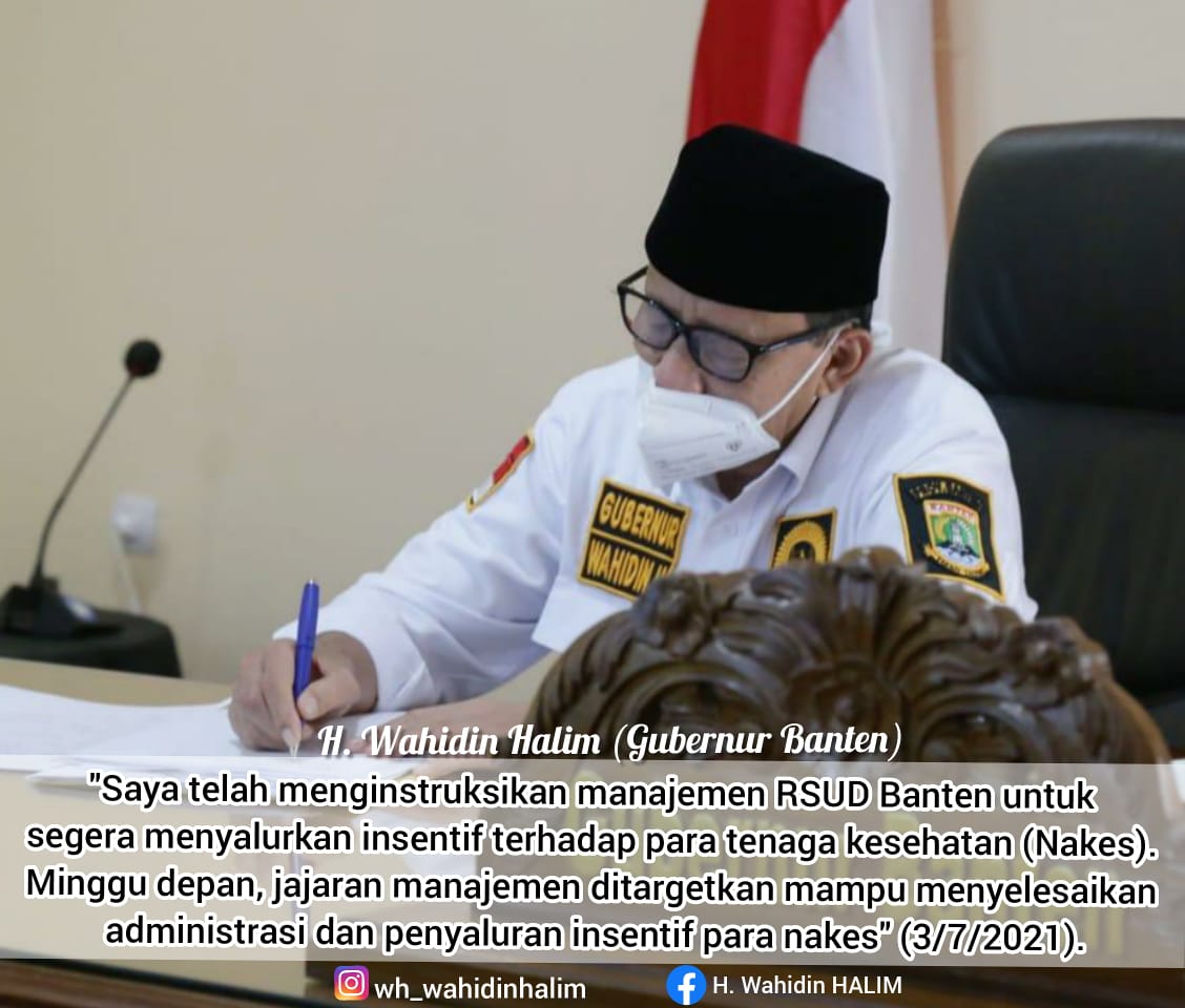 Gambar Gubernur Banten : PPKM Darurat Berjalan Lancar 27