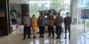 Gambar Jalin Sinergitas, Dirpamobvit Polda Banten Kunjungi PT Modern Cikande 1