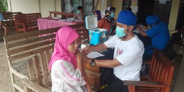 Gambar Polsek Malingping Polres Lebak kembali gelar vaksinasi untuk warga Malingping 1
