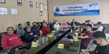 Gambar UPT BP2MI Serang Gelar Coffee Morning Bersama PWI Banten 1