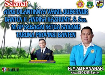 Gambar Selamat Atas Dilantiknya Andika Hazrumy Sebagai Ketua Karang Taruna Provinsi Banten 31