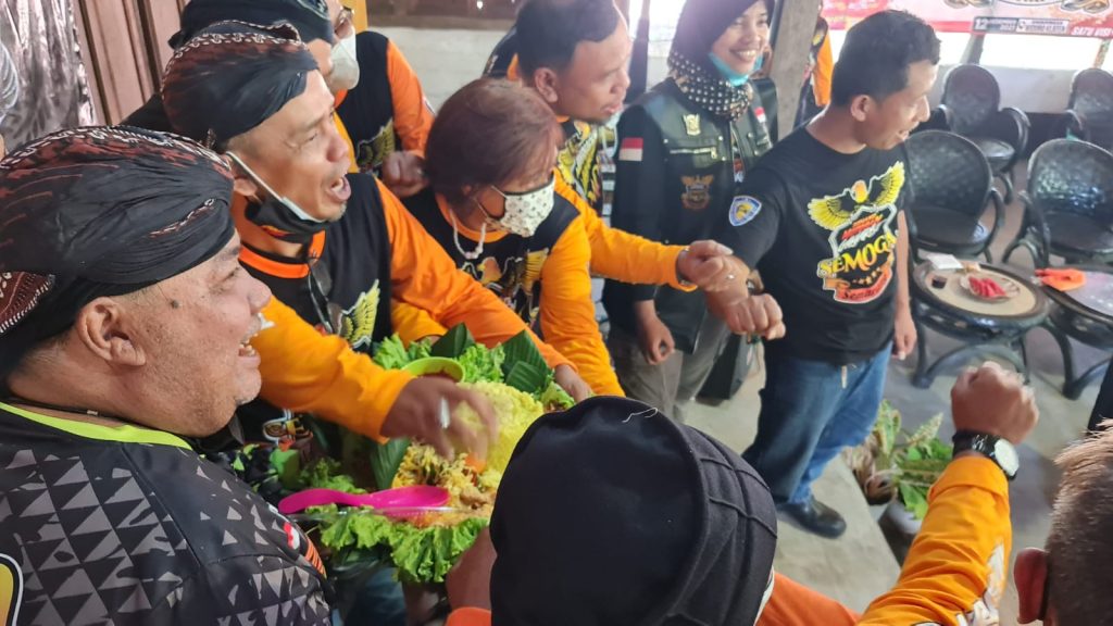 Gambar Tak Terbendung, Ganjarisrt Kembali Gelar Deklarasi Nasional Semarang Bersama Komunitas Bikers SEMOGA 27