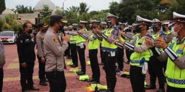 Gambar Dalam Rangka Nataru 2022, Waka Polres Lebak Polda Banten Cek Perlengkapan Dinas Anggota Satlantas 1