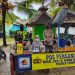 Gambar Kapolres Lebak Polda Banten, Cek Personil Pam Area Wisata Kelapa Warna dan Pasput di Kecamatan Cihara 40