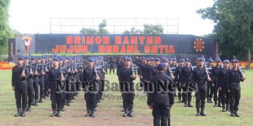 Gambar Satbrimob Polda Banten Gelar Latihan PBB Bersenjata Anggota Bintara Remaja 1