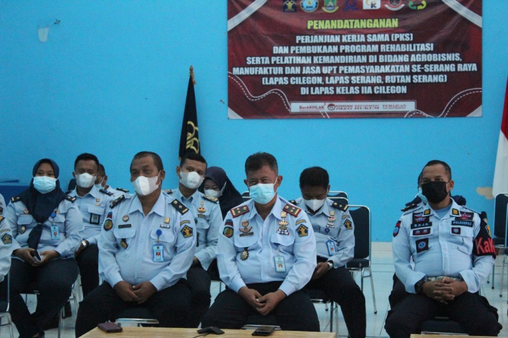 Gambar Lapas Serang Ikuti Arahan Kakanwil Secara Virtual, Kakanwil Pastikan Seluruh Jajaran di Wilayah Banten Bersih Dari Narkoba 27
