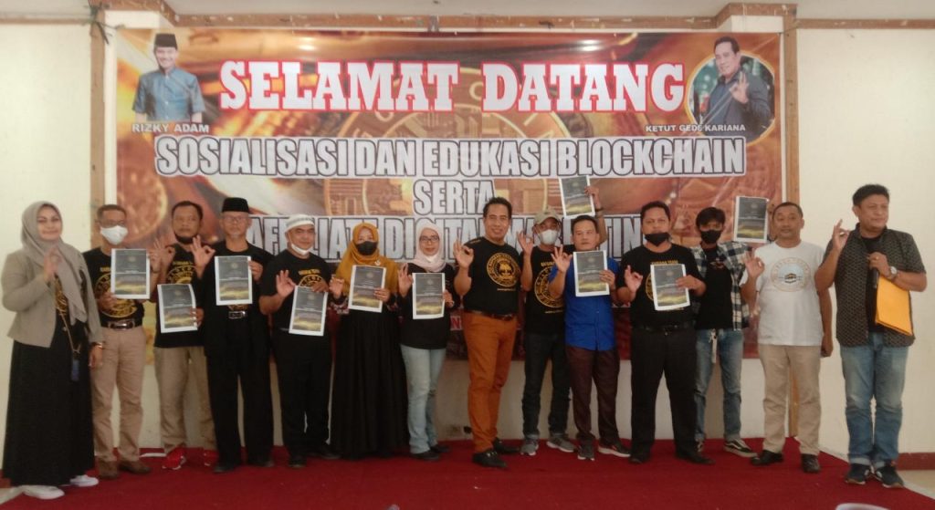 Gambar Gelaran Sosialisasi Dan Edukasi Blockchain Serta Affiliate Digital Marketing Koperasi GOLD COIN Indonesia 27