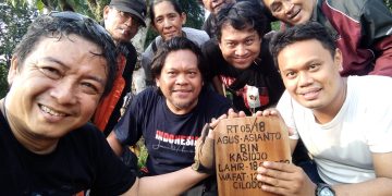 Gambar Ketua Umum FORWAN, Sutrisno Buyil Sambut Tim JKW PWI di Wisma Nirwana Bogor 1