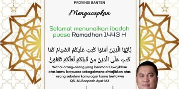 Gambar Ketua DPD KNPI Banten Mengucapkan Marhaban Yaa Ramadhan 1443H. 1