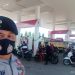 Gambar Antisipasi Kelangkaan BBM, Polsek Panggarangan Polres Lebak Cek SPBU 40
