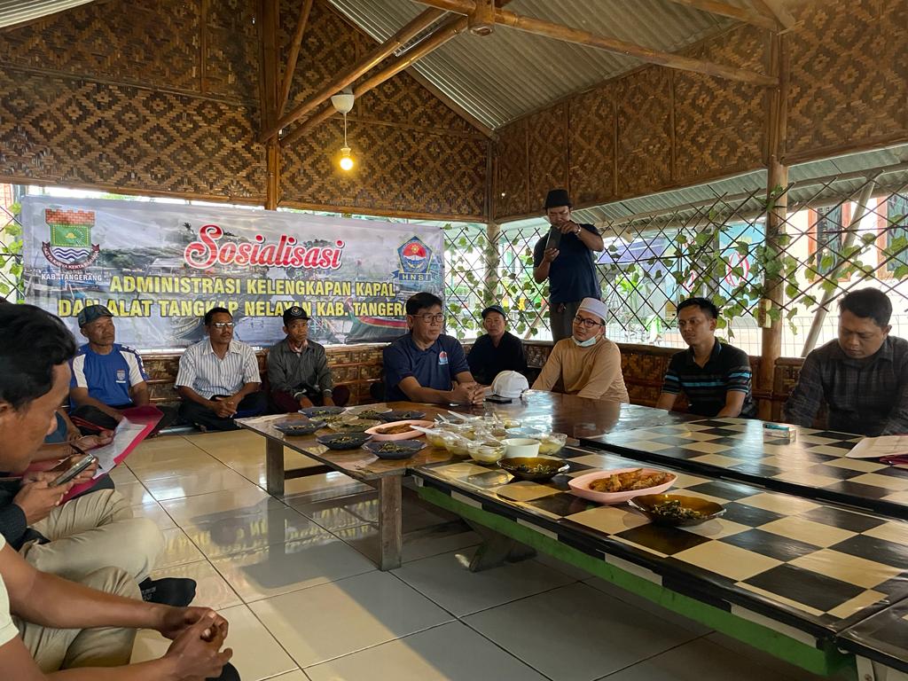 Gambar HNSI Kabupaten Tangerang Sosialisasikan Administrasi Kelengkapan Kapal dan Alat Tangkap Nelayan di Tangerang 27