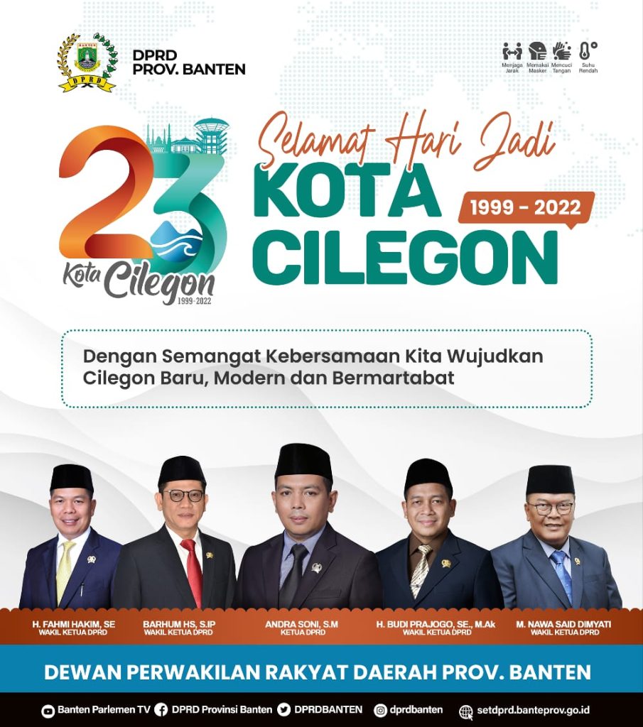 Gambar DPRD Prov. Banten Mengucapkan Hari Jadi Kota Cilegon ke-23 27
