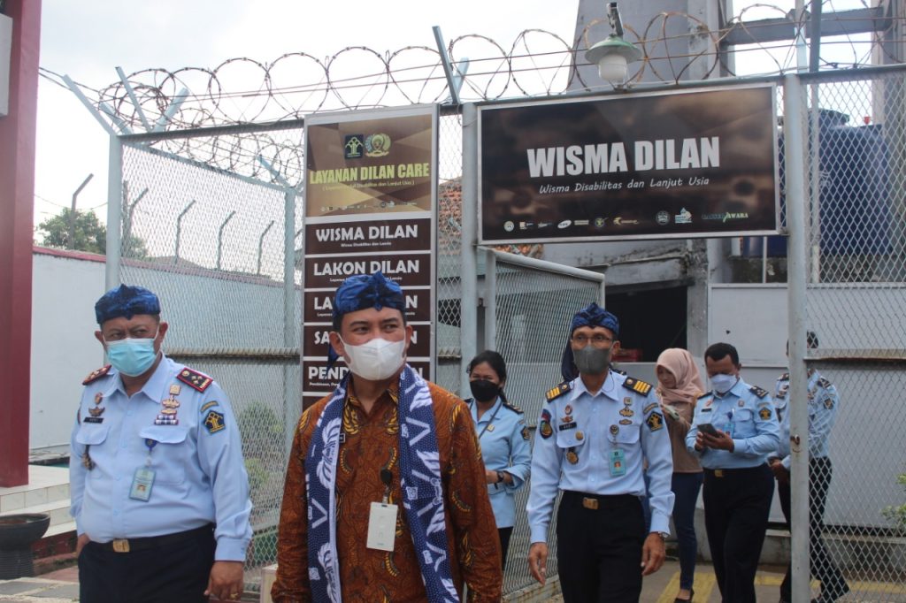 Gambar Uji Petik Penilaian WBK, Tim Penilai Internal Inspektorat Jenderal Kunjungi Lapas Serang 27