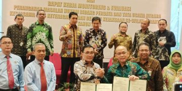 Gambar BPJAMSOSTEK Kanwil Banten Gelar Monev dan Penandatangan Perjanjian Kerja Sama Bersama Kejaksaan Tinggi Banten 1