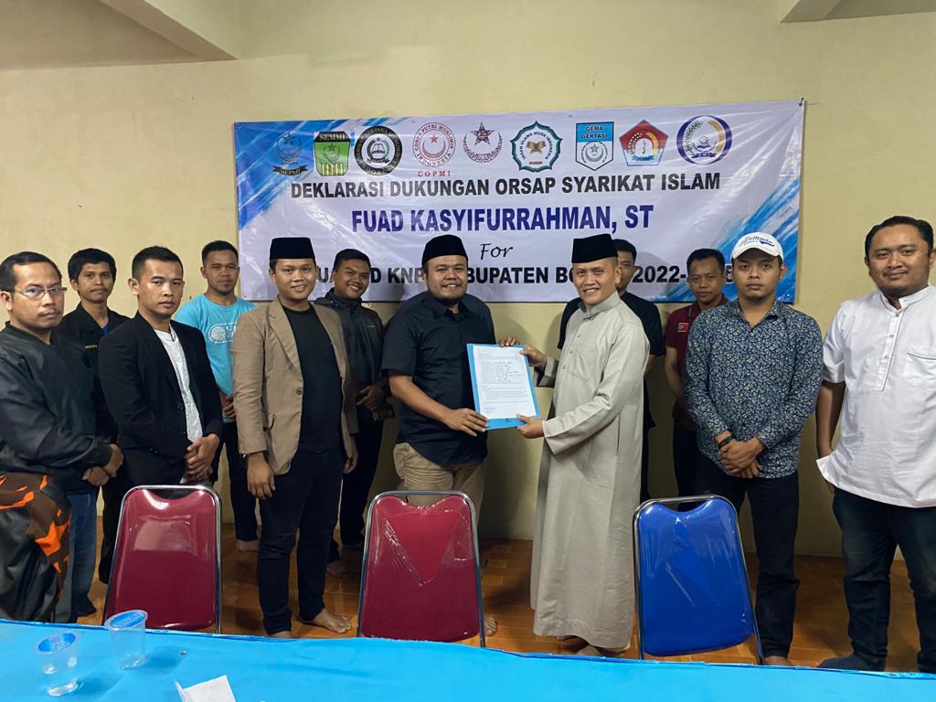 Gambar Hasil Istikhoroh, Orsap Syarikat Islam Deklarasi Dukung Fuad untuk KNPI Kabupaten Bogor 27