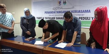 Gambar DPP PARFI Yayasan Gomil Tandatangani Perjanjian Untuk Kepentingan Umat 1