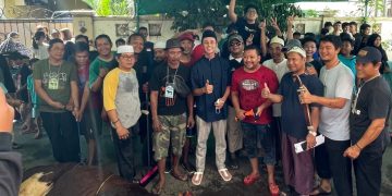 Gambar Andika Pratama Laksanakan Pemotongan Hewan Qurban Di Masjid Al-ikhlas Cipete Utara Kebayoran Baru Jakarta Selatan 1