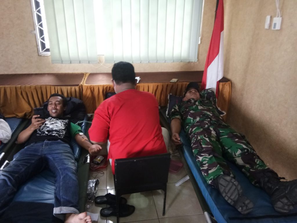 Gambar Koramil 0602-13/Padarincang Berhasil Kumpulkan 60 Kantung Darah untuk PMI Kabupaten Serang 27
