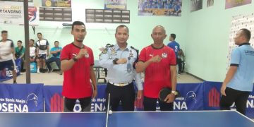 Gambar Ikuti Turnamen Tenis Meja Kakanwil Kemenkumham Banten Cup, Lapas Serang Raih Juara 2 1