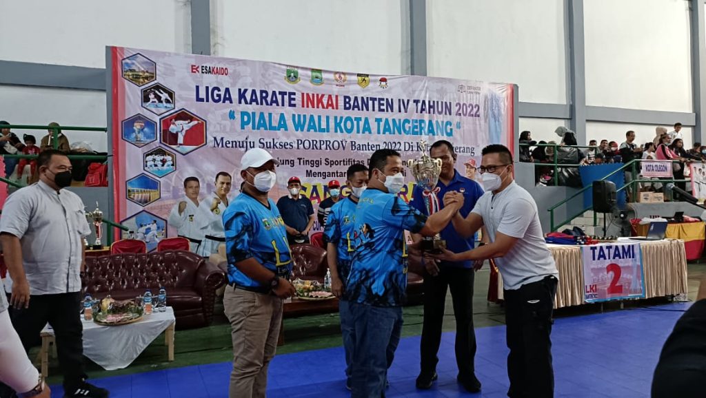 Gambar Kejuaraan Liga Karate Inkai Banten ke -IV tahun 2022 Dibuka Walikota Tangerang 27