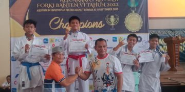 Gambar INKAI Banten Raih Juara Umum Kejurprov FORKI Banten IV Tahun 2022 31