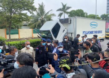 Polres Serang Amankan Kunjungan Menteri LHK ke Kawasan Industri Modern Cikande