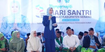 Bupati Serang Ajak Santri Jaga Nilai Keislaman dan Wujudkan Indonesia Emas 2045