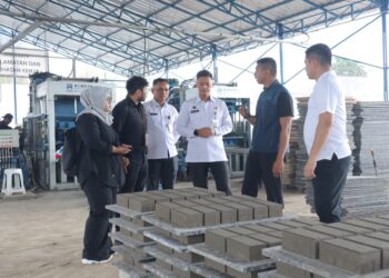 Lapas Kelas I Tangerang Jadi Rujukan Pengembangan Batako FABA, Terima Studi Tiru dari Lapas Indramayu