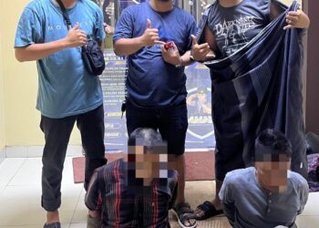 Tiga Pelaku Spesialis Pecah Kaca Mobil Ditangkap Resmob Polres Serang