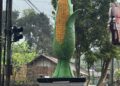 Polda Jabar Resmikan Tugu Jagung Ketahanan Pangan di Nagreg, Dukung Produktivitas Petani