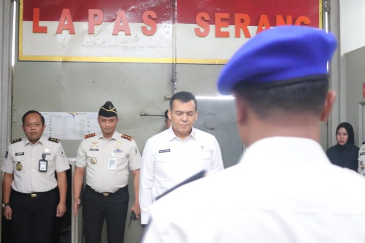 Wamen Imigrasi dan Pemasyarakatan Tinjau Lapas Kelas IIA Serang, Tekankan Penguatan Manajemen SDM