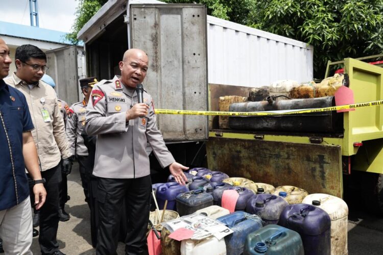 Polda Banten Ungkap 6 Kasus Penyalahgunaan BBM dan LPG Subsidi, 8 Tersangka Diamankan